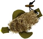 FARM-LAND Hunde Dummy Ente mit Kunstfell 300g
