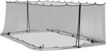vidaXL Moskito-Netz f&uuml;r Pavillon 220 Mesh Schwarz 6 x 3 x 2 m