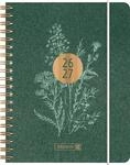 Sch&uuml;lerkalender 2026/2027 "Botanical" | A6, Karton: 2 Seiten = 1 Woche ;