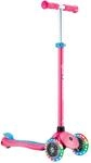 Globber Primo Plus Lights Fuchsia