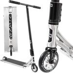 F26 CORE ST3 Stunt-Scooter, Street, H=96 cm, Silber geb&uuml;rstet