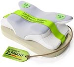 Juskys Nackenkissen 2er Set - Ergonomisches Kopfkissen mit Memory-Foam,