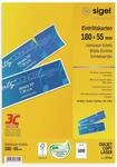 SIGEL LP714 Eintrittskarten zum Selberdrucken 180 x 55 mm 100 St.