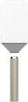 Rosti Emma Backspachtel breit Edelstahl 26 x 7 x 2,2 cm Humus