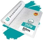 Scorprotect&reg; Abdeckvlies 1 m x 50 m | 140 g/m&sup2; selbstklebend | Malervlies &