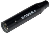 Pronomic P2 Phantomspeiseadapter, Buchse: Mini-XLR 4-polig, Stecker: XLR