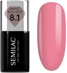 Semilac UV Nagellack Smart Builder 813 Pastel Pink 7 ml &ndash; Elegantes Pastellrosa,