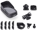 UNIVERSAL Set of Different GPS Holders with SW-MOTECH Handlebar Phone CASE