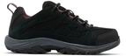 Columbia Women's Crestwood Wide, Low Rise Trekking and Hiking Shoes, Black/Moonvista,