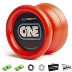 YoyoFactory ONE Yo-Yo &ndash; JoJo Anf&auml;nger bis Profi, 2 Kugellager & Schnur