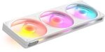 NZXT F360 RGB - 360mm single-frame PWM RGB L&uuml;fter - Wei&szlig; | 360mm single-frame