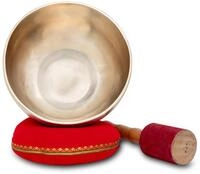 XDrum Therapeutic Klangschale Ton E / 1000 g Komplett Set, Ca. 20