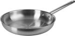 ONVAYA&reg; Edelstahlpfanne 32cm | Bratpfanne | ohne Beschichtung | Induktion &