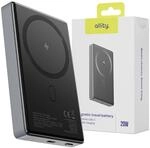 Allity Magnetischer Powerbank 10000mAh &ndash; Kabelloses Ladeger&auml;t 15W + USB-C