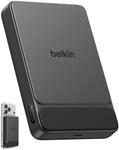 Belkin UltraCharge 10000mAh Magnetische Power Bank, USB-C Port &ndash; Schwarz | 10K