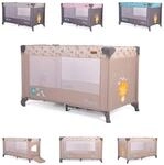 Cangaroo Reisebett Africa Laufstall Seiteneingang Matratze Sichtfenster Tasche,