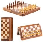 Piatnik 42046 - Magnetisches Schachspiel Mini, Spielfeld 18 x 18 cm
