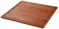 Kesper | XXL Schneide- und Abdeckplatte 56 x 50 x 4 cm | Farbe: Dunkelbraun 