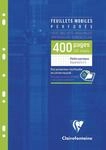 Clairefontaine 1792C - Packung Ringbucheinlagen mit 200 Blatt A4 (21x29,7cm) 90g,