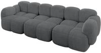 ALTDECOR Modulares Sofa Miko-S2 300x118x75 - Dunkelgrau