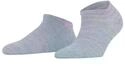 Burlington Damen Sneakersocken Soho Vibes W Sn Baumwolle kurz einfarbig 1 Paar, Blau