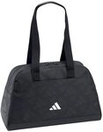 adidas Unisex MONOGRAM BOWLING BAG, black/white, One size