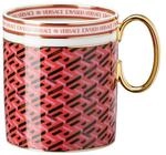 Versace La Greca Signature Red Becher mit Henkel