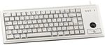 CHERRY G84-4400, Tastatur mit Trackball, Deutsch QWERTZ, USB-A, Grau