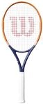 Wilson Roland-Garros 2026 Equipe HP Tennisschl&auml;ger, Navy/Orange, Gr. 3
