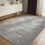 benuta Basic Teppich Claire - Grau 280x380 cm - Minimalistischer...