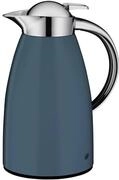 alfi SIGNO Isolierkanne 1,00 l, 12 h hei&szlig;, Edelstahlk&ouml;rper, river blue