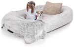 LITTLE LORD | Hundebett, Hundekorb XXL-Bett Ceddie f&uuml;r sehr gro&szlig;e Hunde,...
