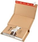 ColomPac CP020.08 Wickelverpackung aus Wellpappe mit Selbstklebeverschluss und