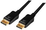 LogiLink CV0114 Aktives DisplayPort 1.2 Anschlusskabel, Ultra HD, 3D, 4K2K/60Hz