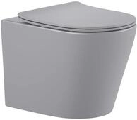 sanicomfort H&auml;nge WC Set Nakia &ndash; Sp&uuml;lrandloses, Hygienisches Wand-WC...