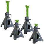 TRUTZHOLM 4X Unterstellb&ouml;cke Achsst&uuml;tzen 12 t je St&uuml;ck 490&ndash;750 mm