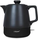 Maestro MR-071 Elektrischer Keramik-Wasserkocher, 1 l, 1200 W, schwarz,...