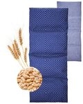 IEA Medical K&ouml;rnerkissen 50&times;20 cm &ndash; W&auml;rmekissen Mikrowelle, Weizenk&ouml;rner