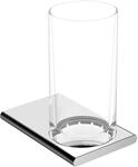 Keuco 11550019000 Glashalter Edition 400, komplett mit Echtkristall-Glas,...