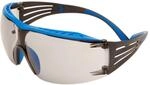 3M SecureFit 400X Schutzbrille, blau/grauer Rahmen, Scotchgard