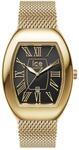 ICE-WATCH - Ice boliday Dome Metal mesh Black GD - Gold Damenuhr mit Edelstahluhr