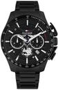 Tommy Hilfiger Chronograph Quarz Uhr Schwarzes mit Schwarzes Edelstahlarmband -