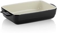 kela Auflaufform MALIN (BHT 32x6.50x19 cm) BHT 32x6.50x19 cm schwarz