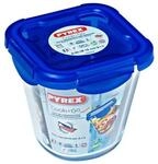 Pyrex 1451029 Gehege mit Deckel, 12 x 12 cm, Glas, transparent, 0,8 l