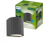 PHILIPS Zyra Au&szlig;enwandleuchte, 800 lm, 2700 K, PowerShield, IP44 wetterfest,