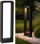 Lumiled Wegeleuchte Au&szlig;en LED 60cm IP44 4000K 700lm Schwarz Pollerleuchte