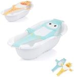 Chipolino Babywannen Netz Tiere, Badewanneneinsatz, Kunststoffb&uuml;gel, ab Geburt,