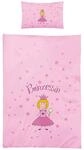 optidream Renforc&eacute; Kinderbettw&auml;sche Prinzessin 100x135 cm + 40x60 cm