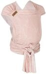 Hoppediz Hop-Tye Advanced Babytrage ab Geburt f&uuml;r Neugeborene, Grenada rose