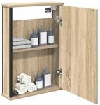 vidaXL Spiegelschrank Sonoma-Eiche 42 x 12 x 60 cm Holzwerkstoff